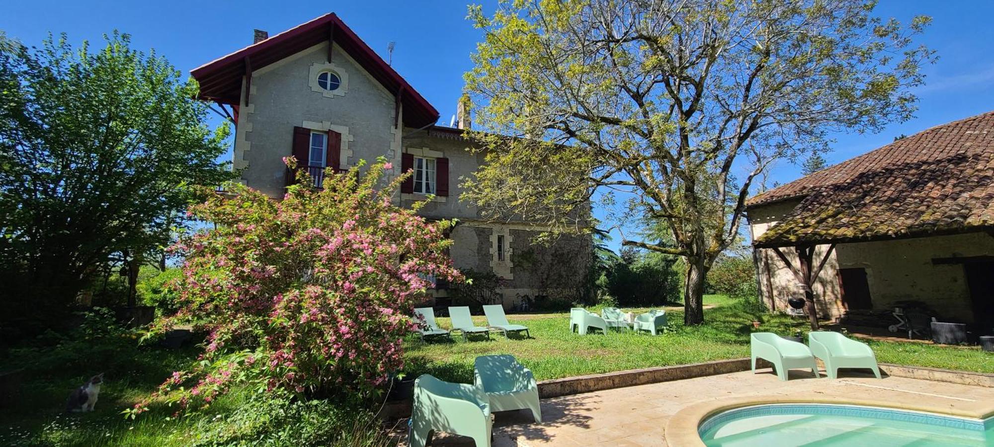 לינה וארוחת בוקר וילנב-סור-לו Le Manoir Du Moulin De Madame מראה חיצוני תמונה